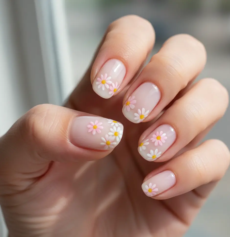 Short acrylic nail designs