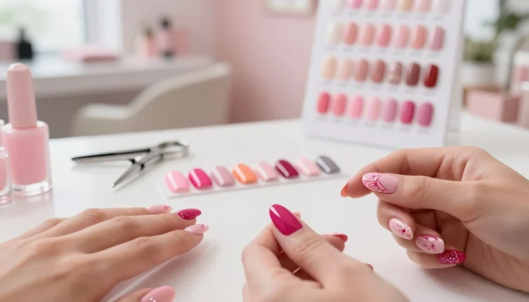 Pink Nail Designs