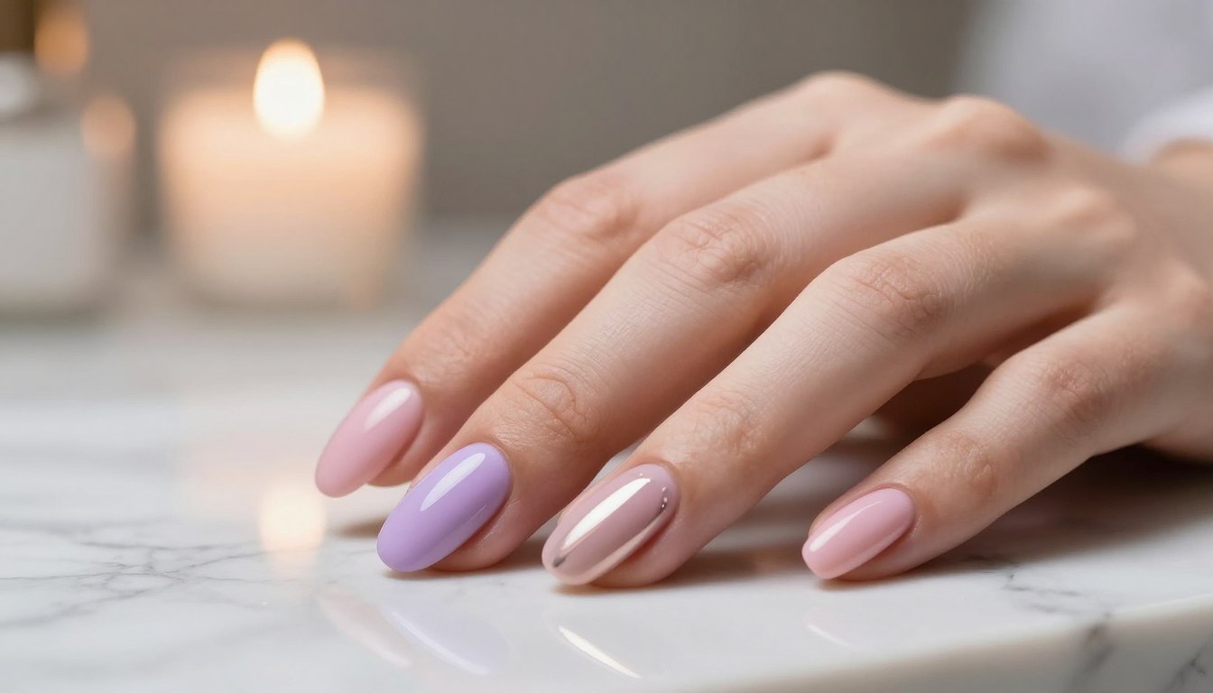 short acrylic nail ideas