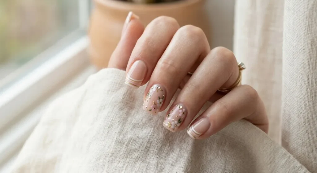 nail designs for short nails