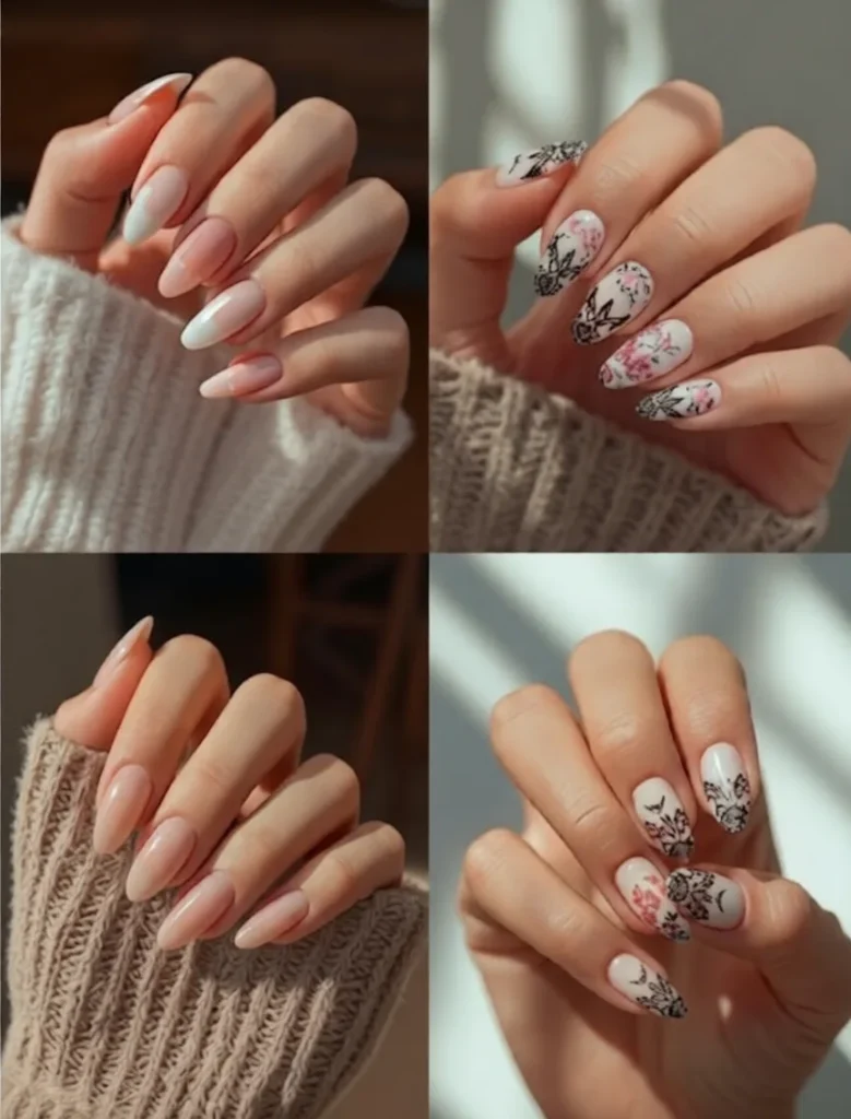 Nail designs and shapes